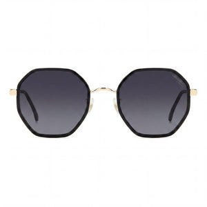 Carrera 3029-S Round Sunglasses for Women — front view, Metal frame