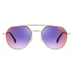 Carrera 303/S Aviator Sunglasses Unisex — front view, Metal frame