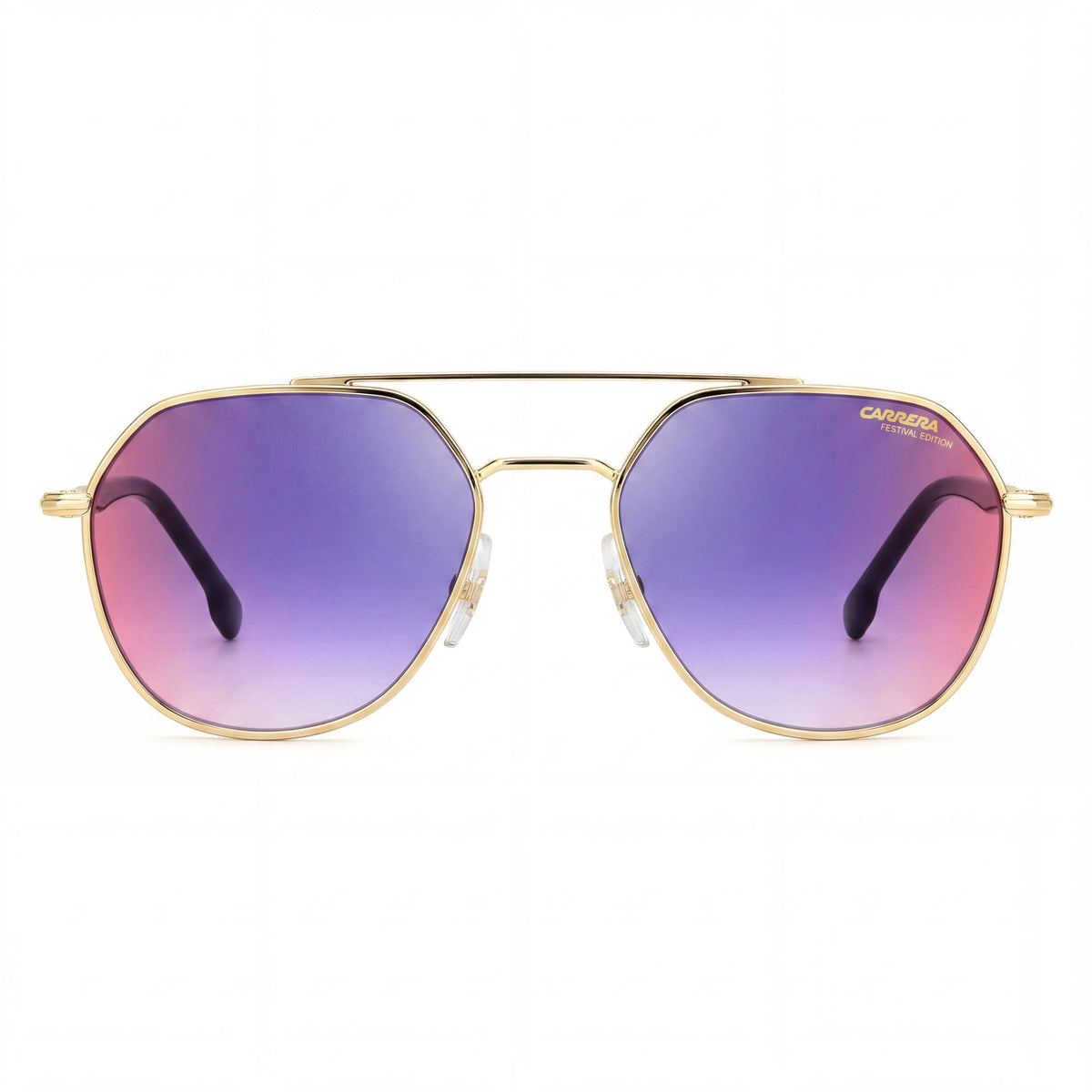 Gafas de sol Carrera 303/S Black Gold, azul sombreado rojo unisex, 53mm, Photo 2