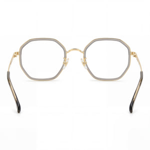 Carrera 3034 Square Eyeglasses for Men — interior view, Polycarbonate demo lenses