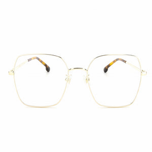 Carrera 3035 Rectangle Eyeglasses for Women — front view, Stainless Steel