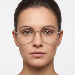 Carrera 3035 Gold Eyeglasses Women — lifestyle wear, office and reading