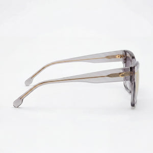 Carrera 3037/S Butterfly Sunglasses Women — side view, Non-Polarized Gray lens