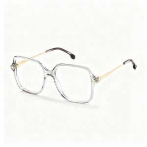 Carrera 3038 Gray Rectangle Eyeglasses for Women, Acetate frame