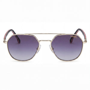 Carrera 303/s Aviator Sunglasses Unisex — front view, Stainless Steel frame