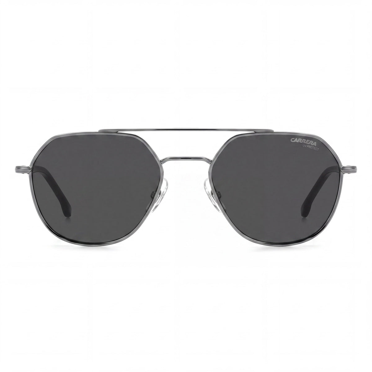 Gafas de sol redondas para hombre Carrera 303/S Dark Ruthenium, grises, 53 mm, Photo 2