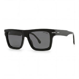 Carrera 305/S Black Rectangle Sunglasses Unisex, Grey Polarized lens