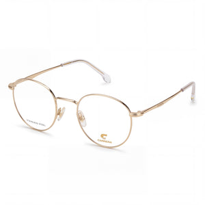 Carrera 307 Gold Crystal Round Eyeglasses for Women, Alloy Steel frame