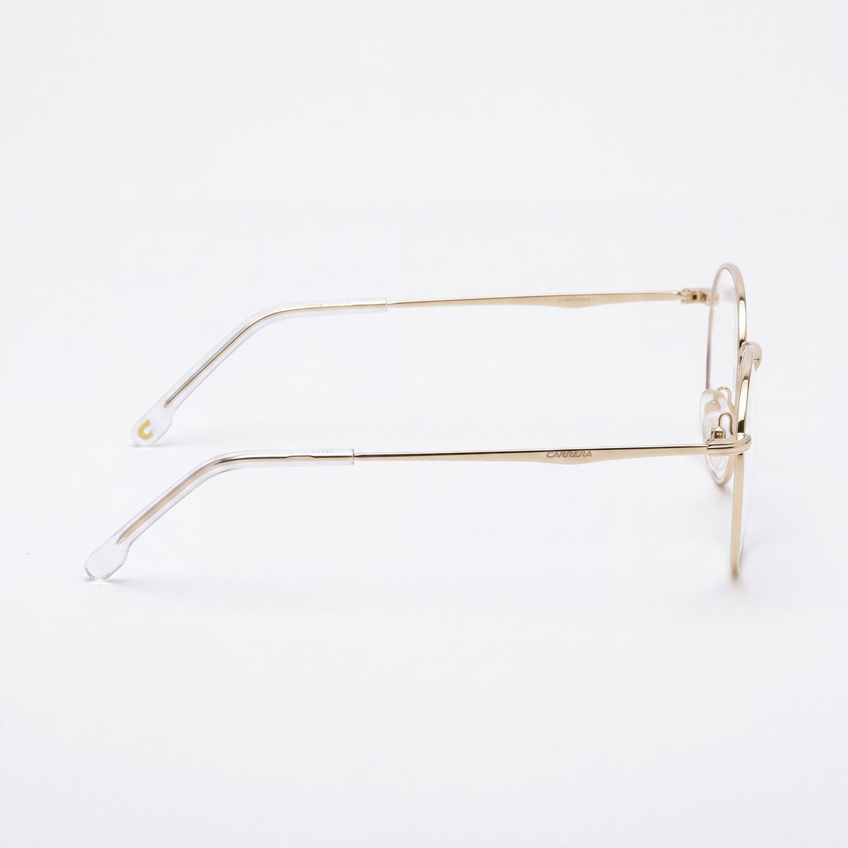 Carrera Gafas de sol modernas para mujer de acero aleado con cristales dorados de 48 mm, Photo 3