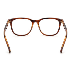 Carrera 308 Square Eyeglasses Men — side view, Beige Acetate temples