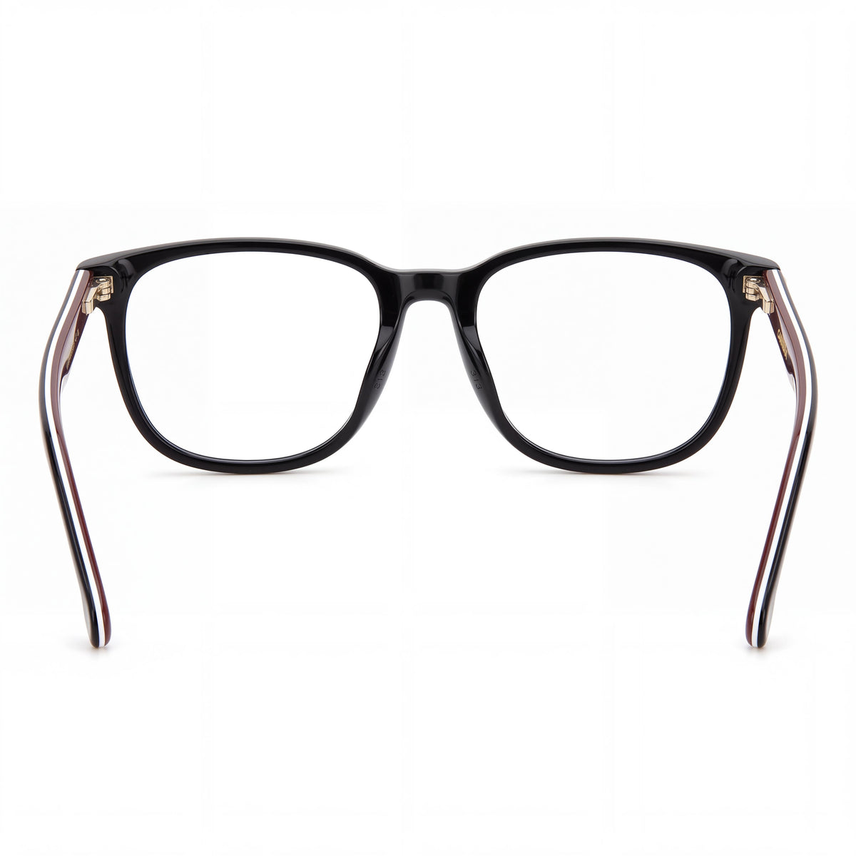 Montura de Gafas Carrera Carrera 308 Unisex de Plástico con Rayas Negras con Lentes No Polarizadas 53mm, Photo 2