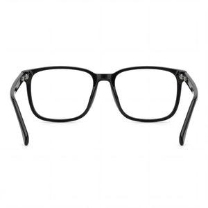 Carrera 309 Rectangle Eyeglasses Men — side view, Black Acetate temples