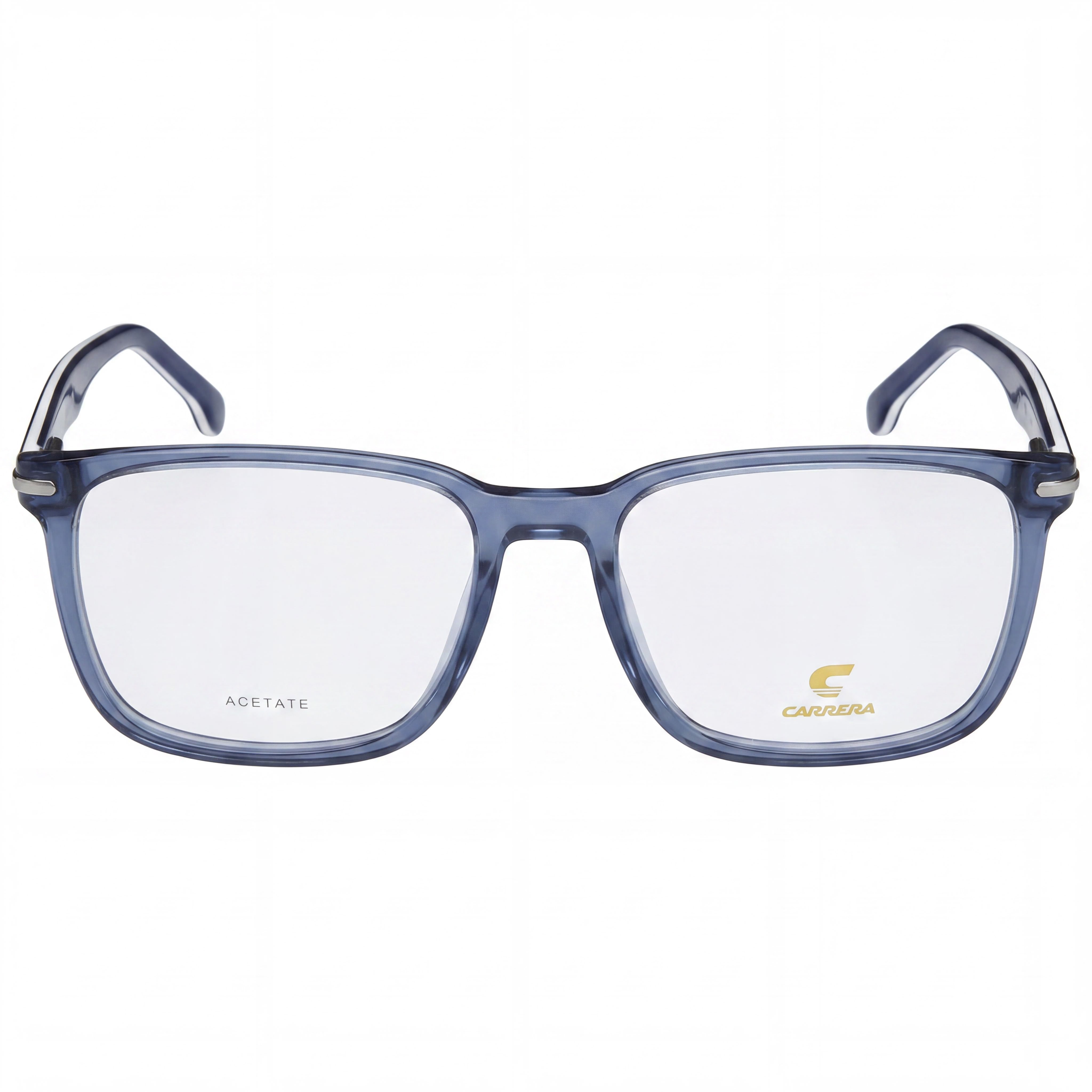 Gafas de sol Carrera 309 para hombre, estilo moderno, montura de acetato azul, lentes de policarbonato no polarizadas, 57 mm, Photo 2