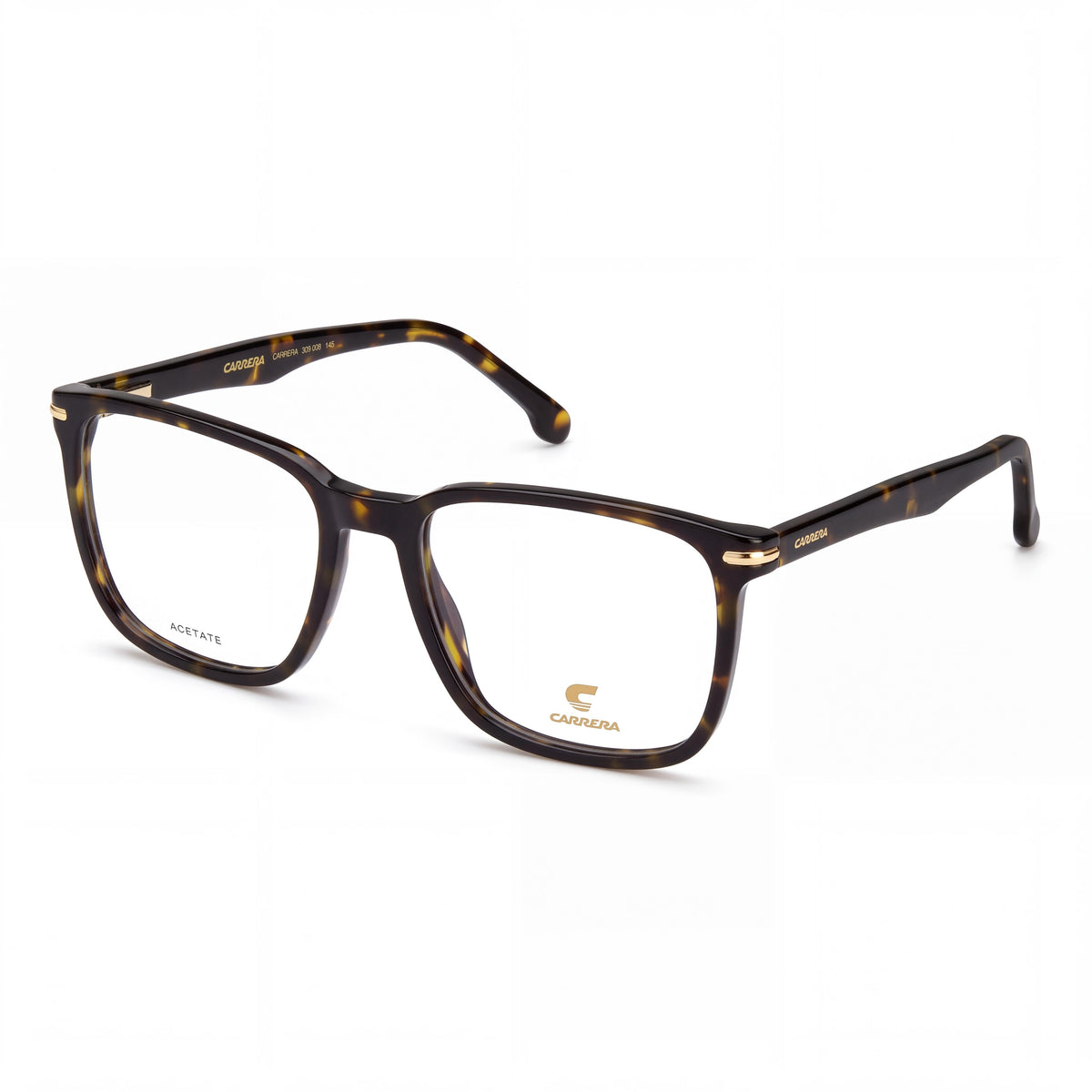 Carrera 309 Havana Rectangle Eyeglasses for Men, 54mm, Photo 1