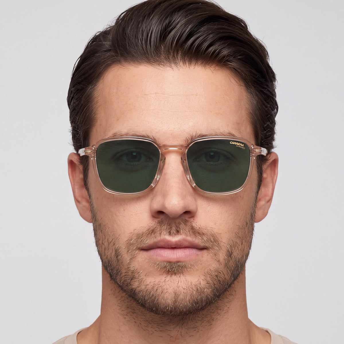 Gafas de sol rectangulares para hombre Carrera 328/S Flesh, 53 mm, Photo 4