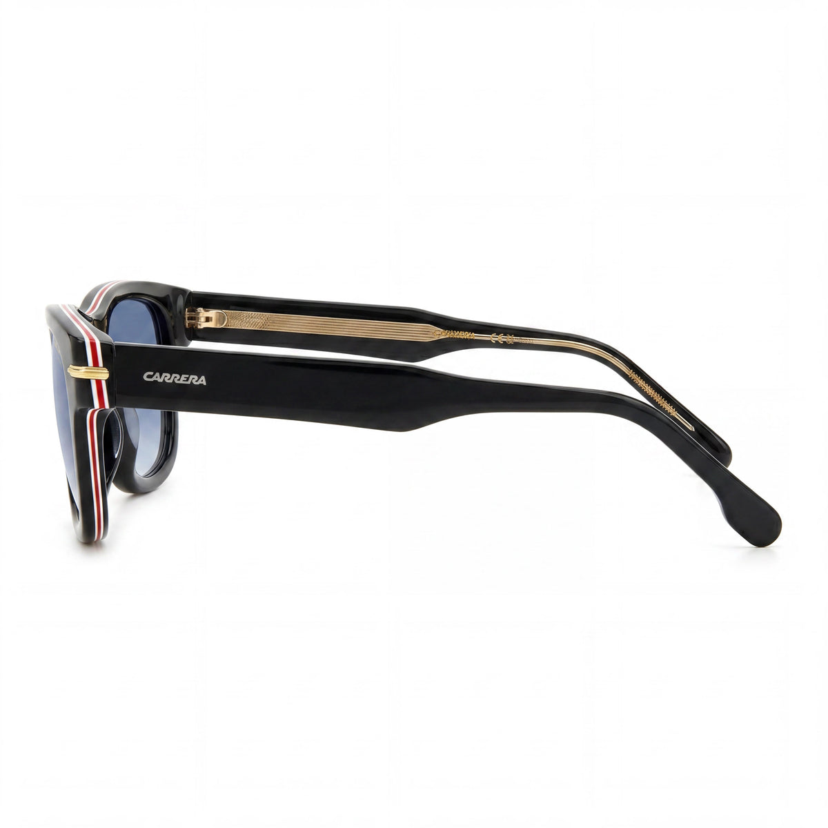 Carrera 330/S Black/Blue Shaded Rectangle Sunglasses for Men, 50mm, Photo 3