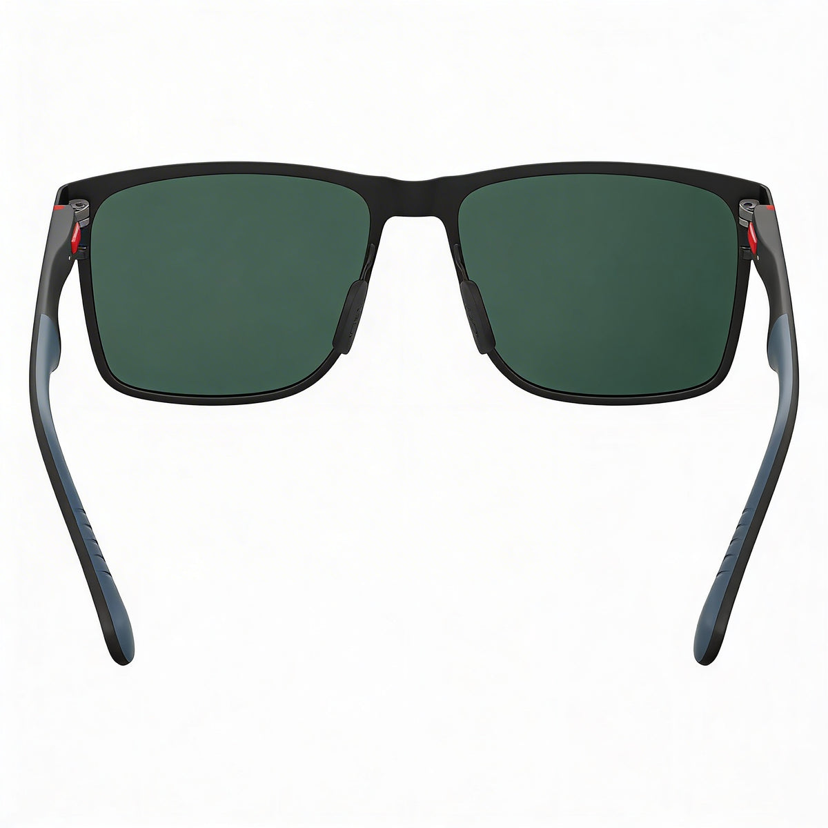 Carrera 8026/S Matte Black/Green Rectangle Sunglasses Unisex, 57mm, Photo 4