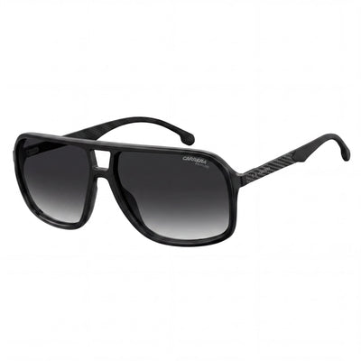 Carrera 8035/S Black Aviator Sunglasses for Men, Dark Grey Shaded lens