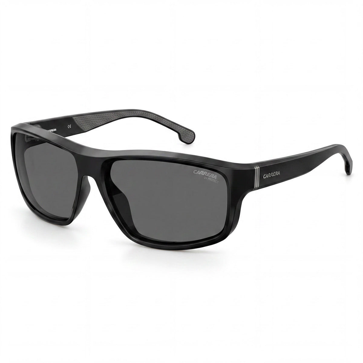 Gafas de sol rectangulares para hombre Carrera 8038/S negras/grises, 61 mm, Photo 1