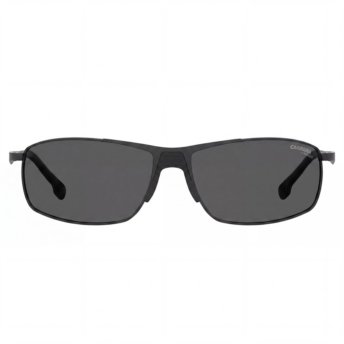 Carrera 8039/S Matte Black/Grey Rectangle Sunglasses Unisex, 60mm, Photo 2