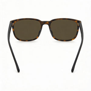 Carrera 8046/S Rectangle Sunglasses Unisex — side view, Non-Polarized Matte Havana lens