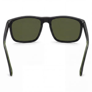 Carrera 8047/S Rectangle Sunglasses for Men — interior view, Non-Polarized lens detail