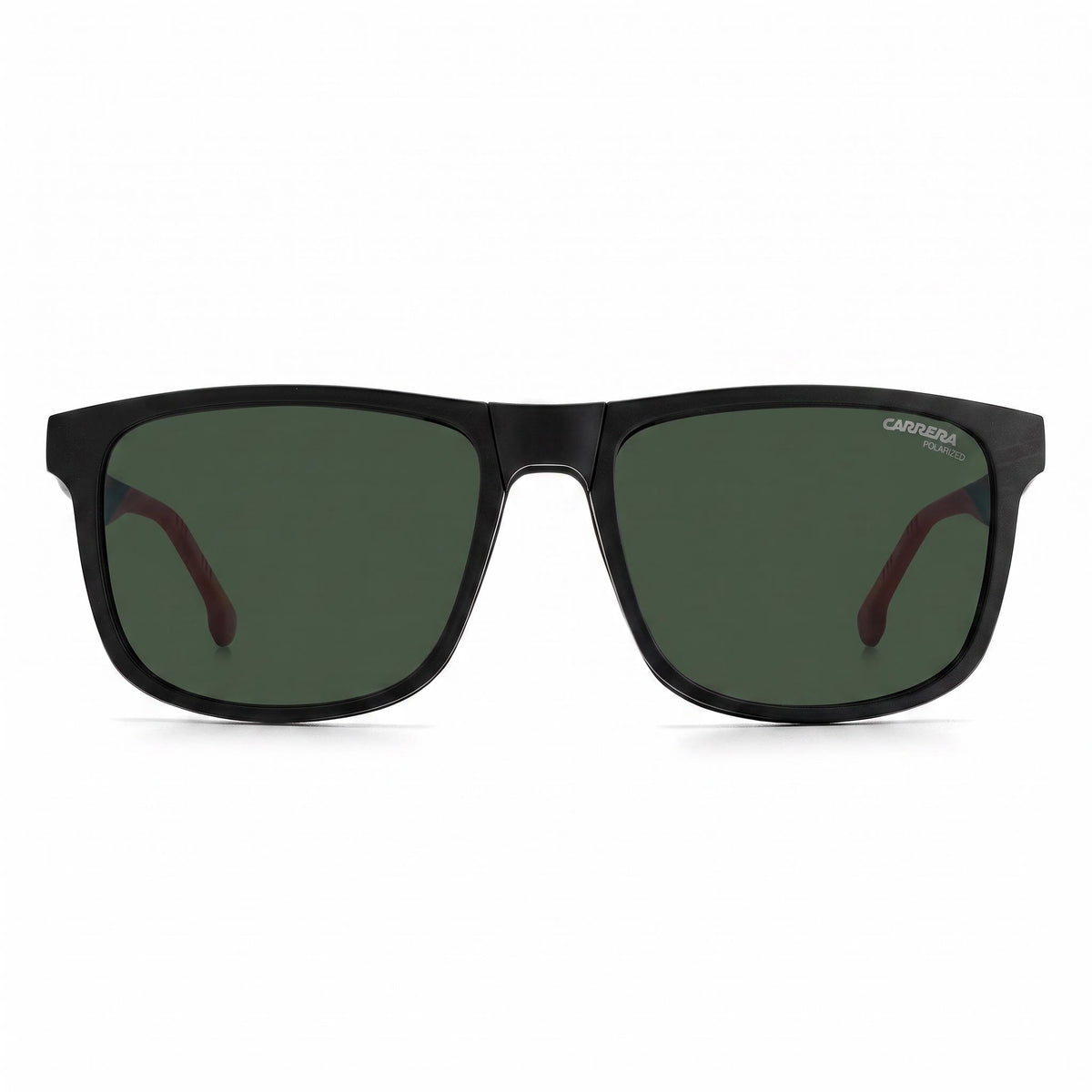 Carrera 8053 Matte Black Rectangle Sunglasses for Men, 55mm, Photo 2