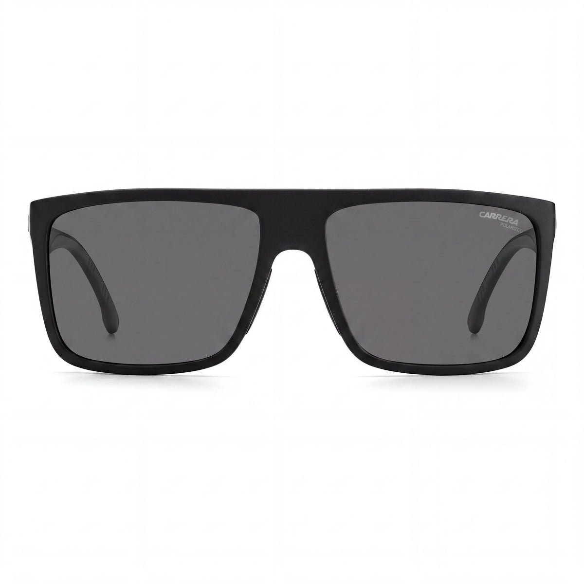 Gafas de sol rectangulares unisex Carrera 8055/S negro mate/gris, 58mm, Photo 2