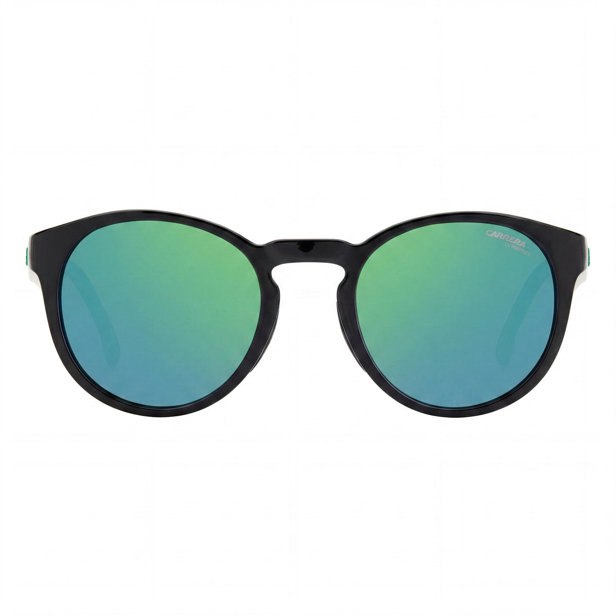 Carrera 8056/S Black Green Round Sunglasses Unisex, 51mm, Photo 2