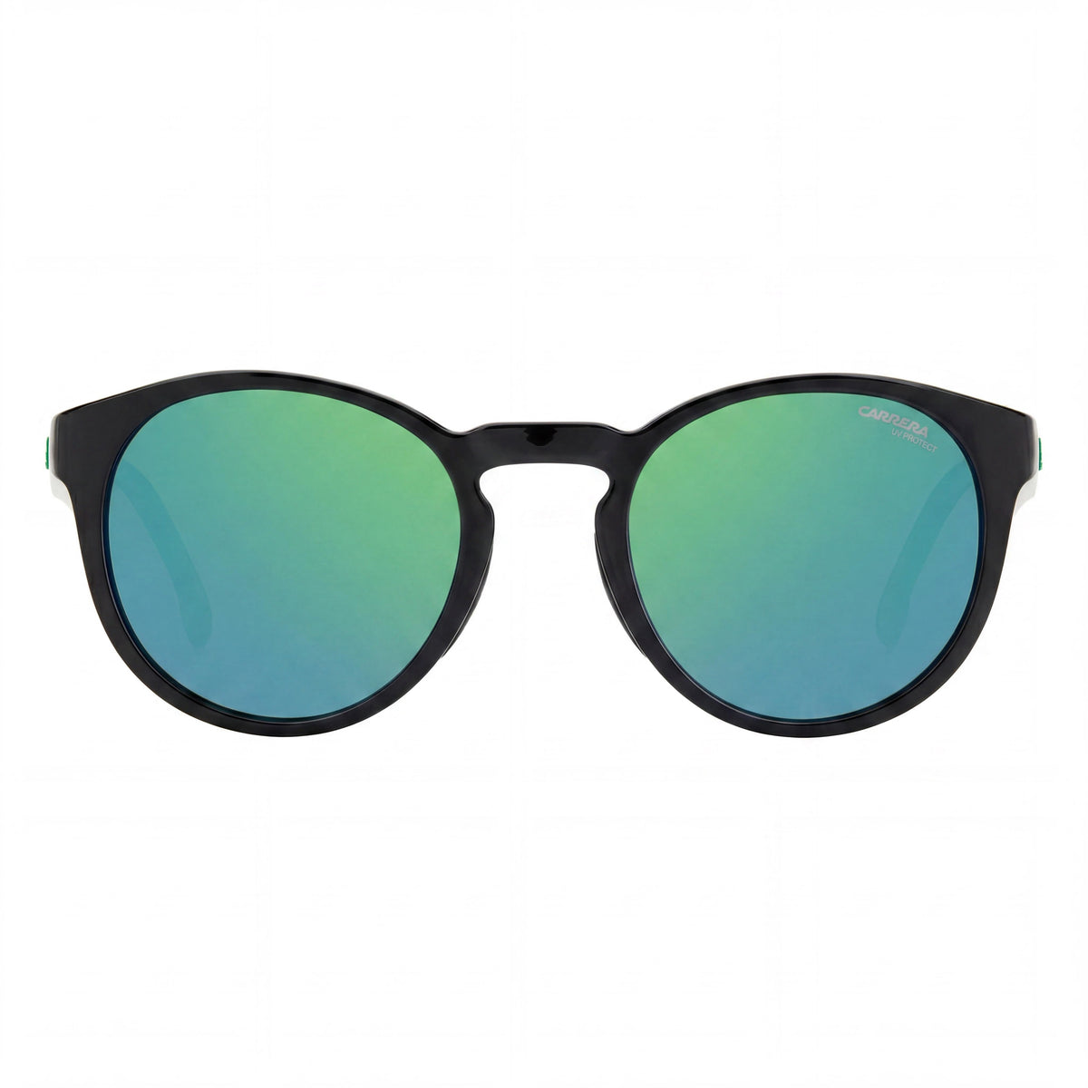 Gafas de sol Carrera 8056/S redondas, negro y verde, unisex, 51mm, Photo 2