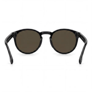 Carrera 8056/S Round Sunglasses for Men — interior view, Non-Polarized lens detail