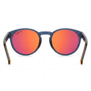 Carrera 8056/S Round Sunglasses for Men — front view, Polishing frame