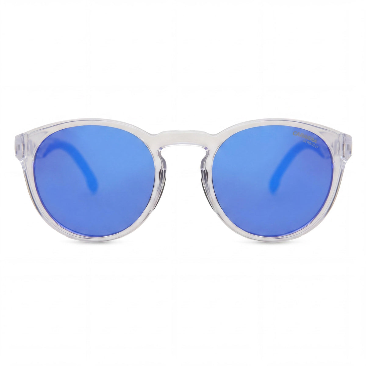 Gafas de sol unisex Carrera 8056/S transparentes blancas tipo escudo, 51mm, Photo 2