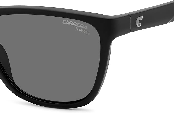 Carrera 8058/S 003 Black Square Polarized Sunglasses Unisex, 56mm, Photo 5