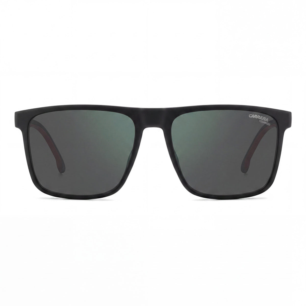 Carrera 8064/S Black Red Rectangle Sunglasses for Men, 57mm, Photo 2