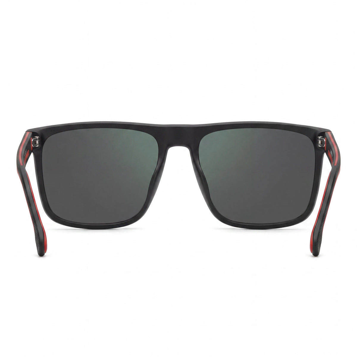 Carrera 8064/S Black Red Rectangle Sunglasses for Men, 57mm, Photo 4