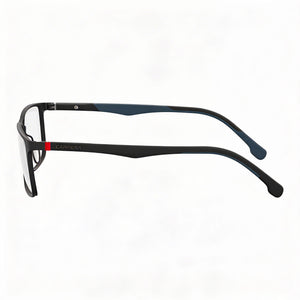 Carrera 8827/V Rectangle Eyeglasses Unisex — front view, Alloy Steel