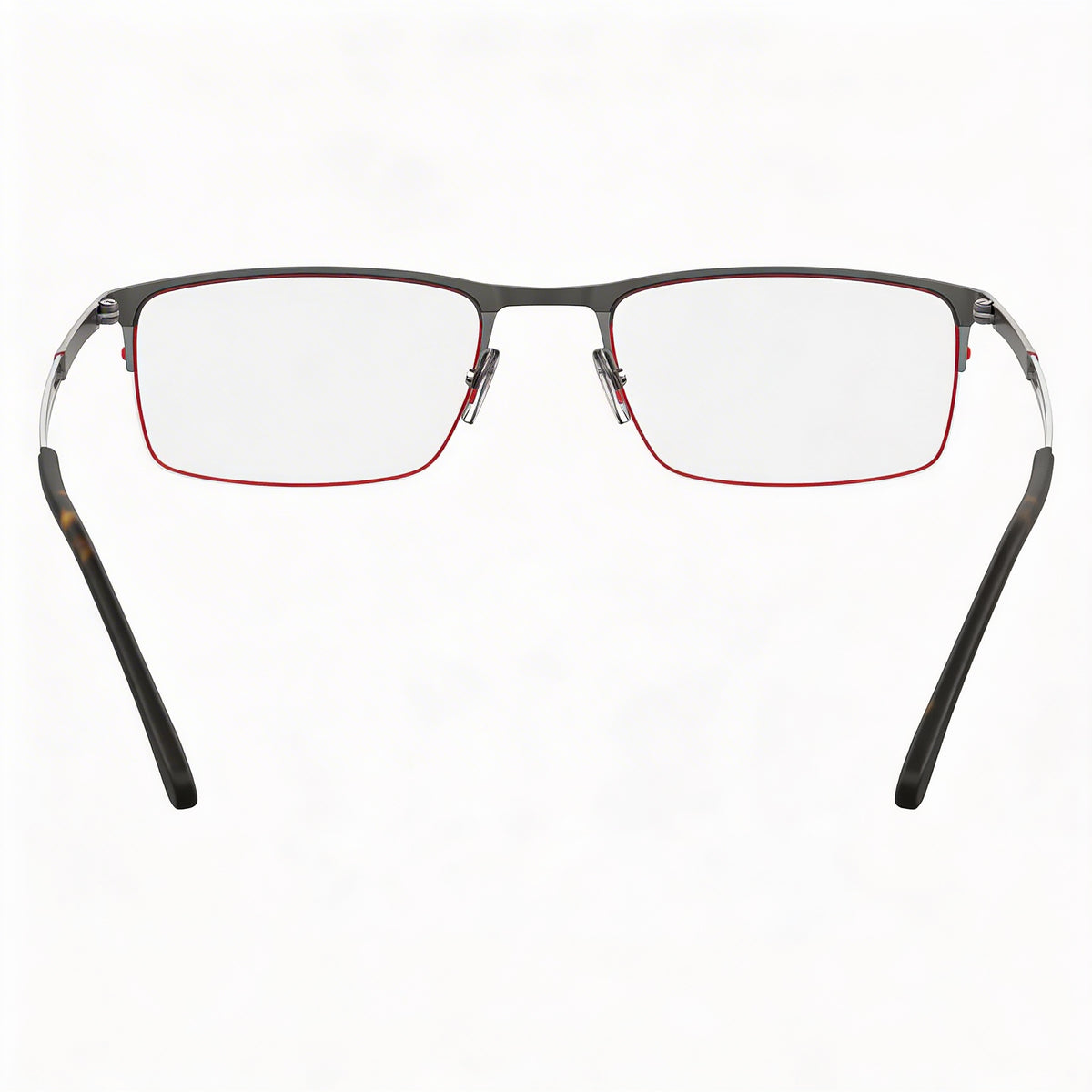 Carrera 8832 Dark Ruthenium Rectangle Eyeglasses Unisex, Metal 55mm, Photo 3