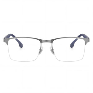 Carrera 8846 Square Eyeglasses for Men — front view, Alloy Steel