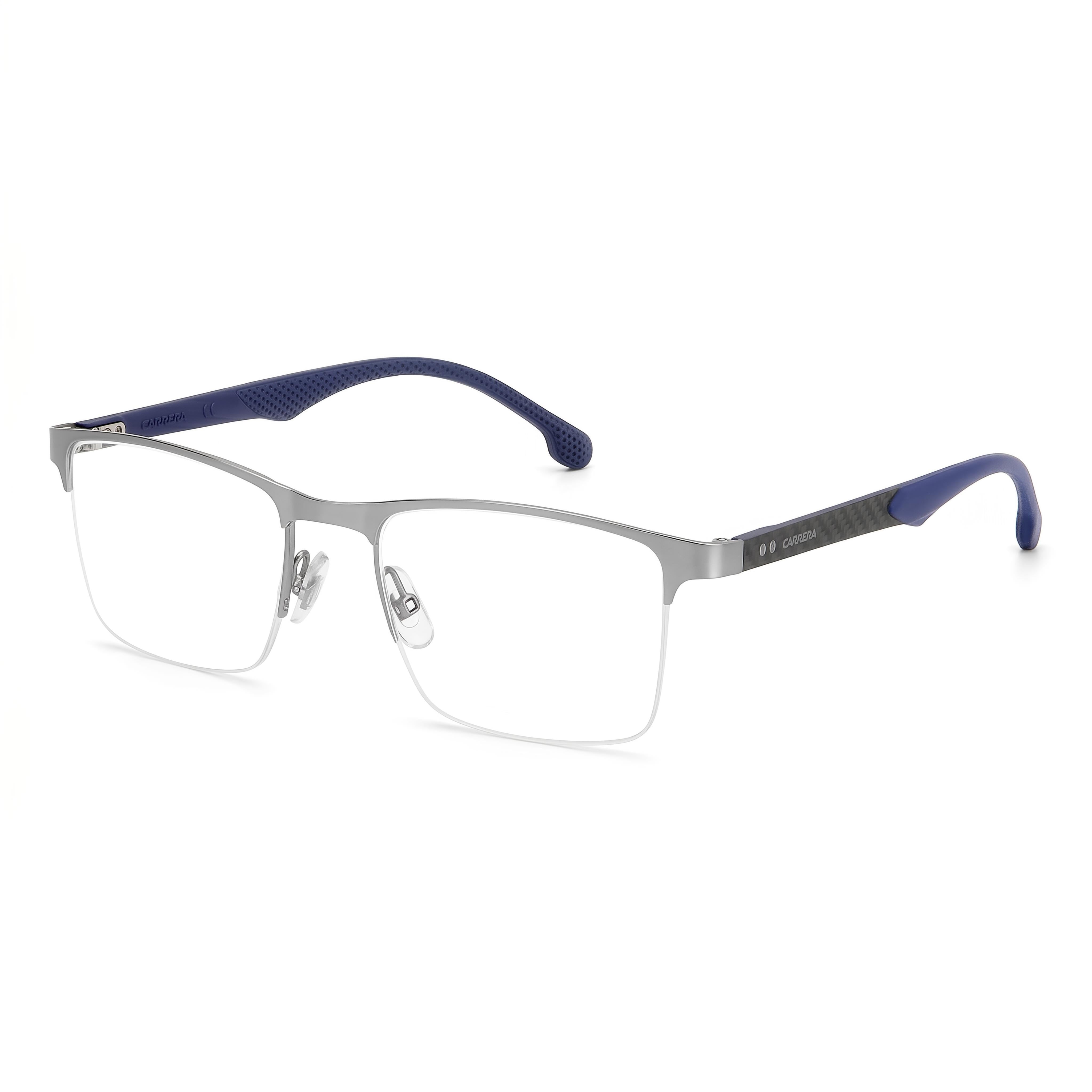 Gafas Cuadradas Negras Carrera 8846 para Hombre, Acero Aleado 56mm, Photo 1