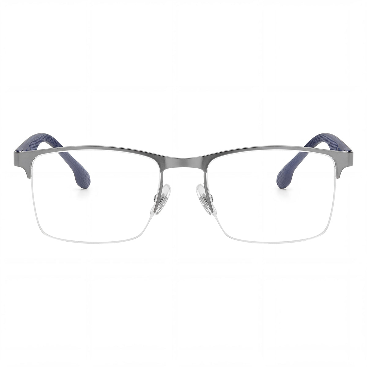 Carrera 8846 Silver Rectangle Eyeglasses for Men, Alloy Steel 56mm, Photo 2
