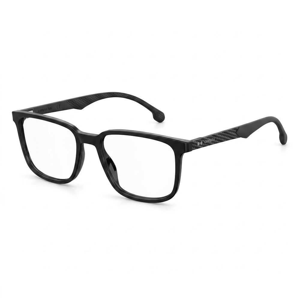 Carrera 8847 Black Rectangle Unisex Eyeglasses, Plastic frame