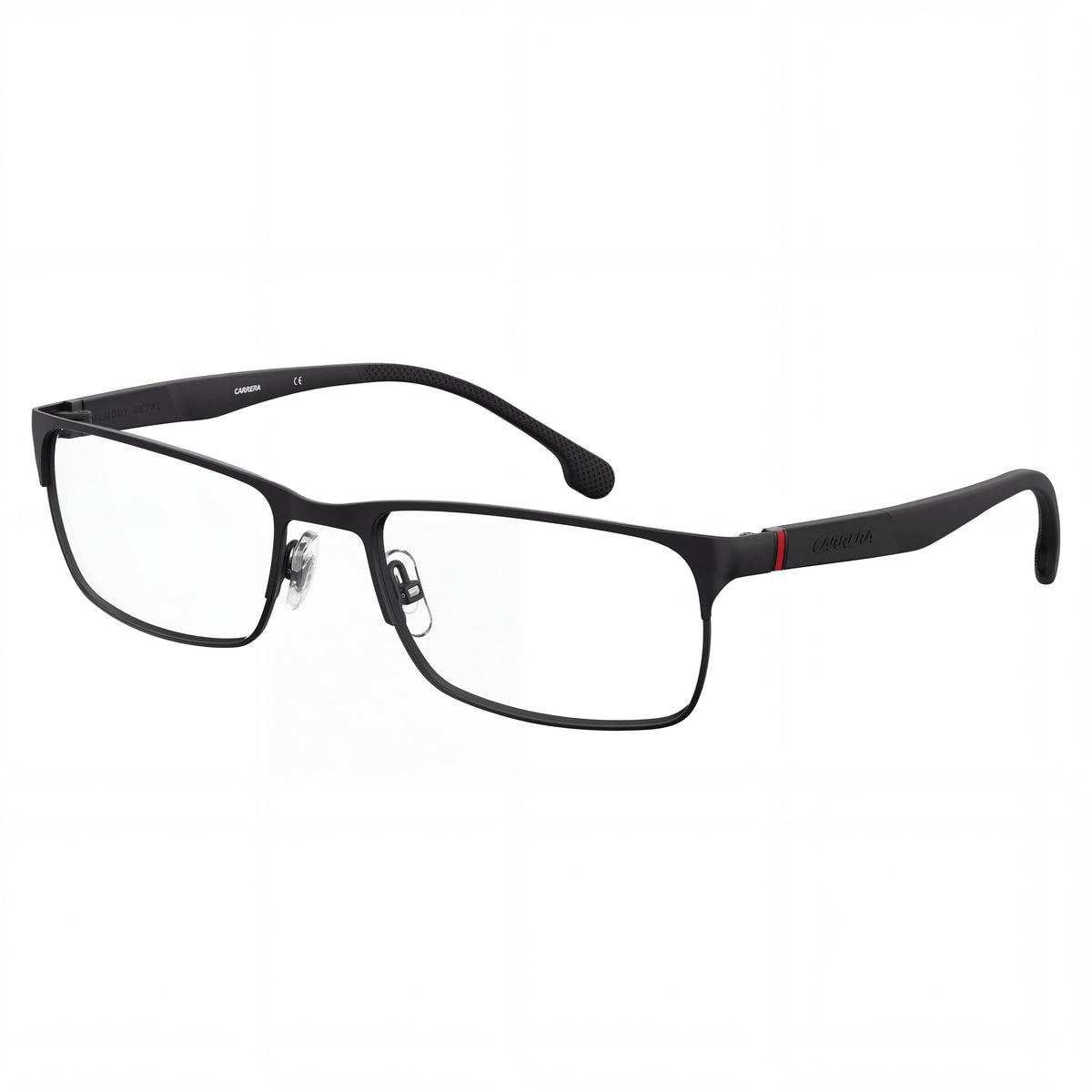 Carrera 8849 Matte Black Rectangle Eyeglasses for Women, 57mm, Photo 1