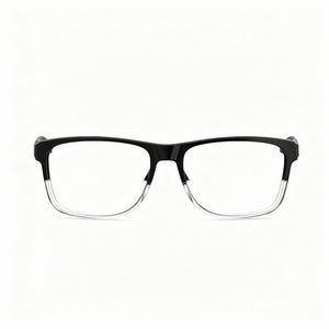 Carrera 8851 Rectangle Eyeglasses for Men — front view, Plastic