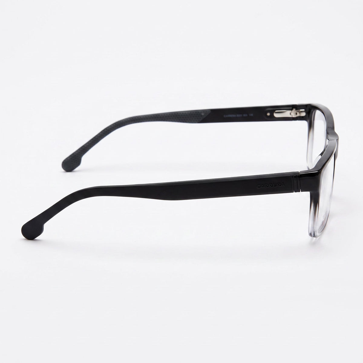 Carrera 8852 Black Grey Rectangle Eyeglasses Unisex, 57mm, Photo 2