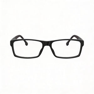 Carrera 8852 Rectangle Eyeglasses for Men — front view, Plastic