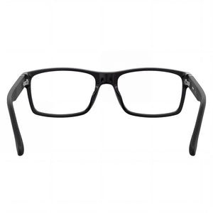 Carrera 8852 Rectangle Eyeglasses for Men — interior view, Polycarbonate demo lenses