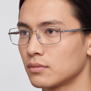 Carrera 8855 Silver Eyeglasses Unisex — lifestyle wear, museum visits and gallery days
