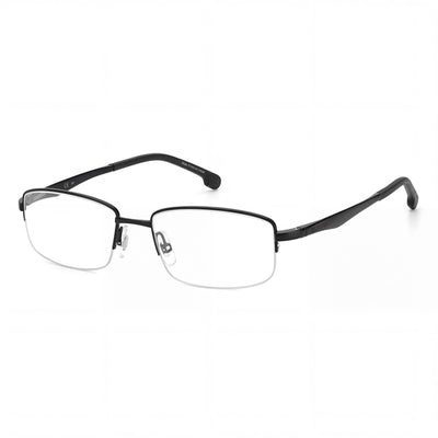 Carrera 8860 Black Rectangle Eyeglasses Unisex, Metal frame
