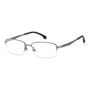 Carrera 8860 Silver Rectangle Eyeglasses for Unisex, Stainless Steel frame